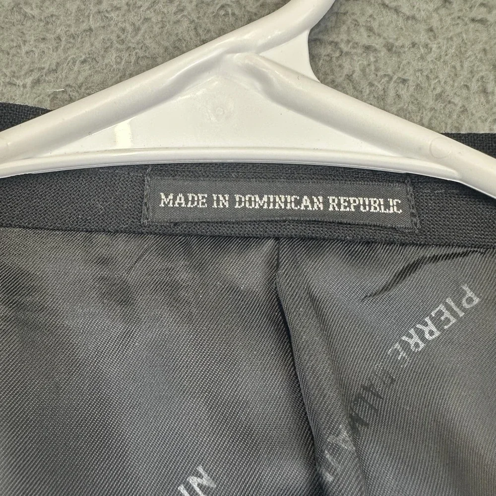 Pierre Balmain Blazer Mens 44 Black Wool Single Breasted Tuxedo Jacket Formal‎